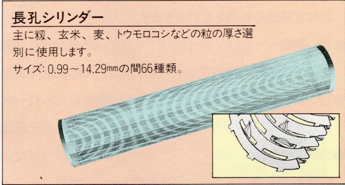 カーターディプレサイジョングレーダー(粒形精選機)