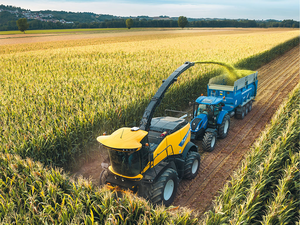 NEW HOLLAND FR FORAGE CRUISER用精密農業製品